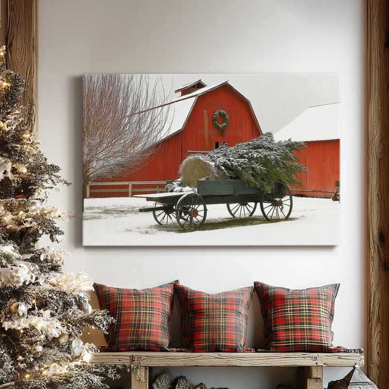 Fir of Honeyed Whisper-Premium Gallery Wrapped Canvas, 18" H x 12" W