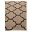 Tapis brun Orlando