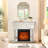 Barima 18'' W Electric Fireplace