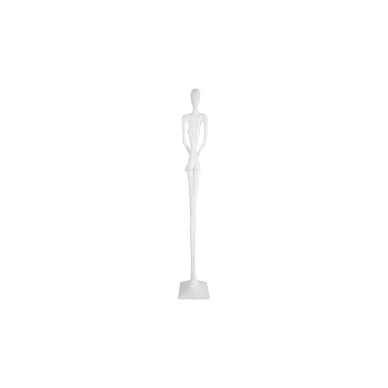 Lottie Skinny Female Statue, Gel Coat White