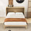 Lit escamotable en bois avec grands tiroirs Cashlyn-558500294