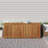 vidaXL Outdoor Storage Box, 120 Gal Deck Box, Solid Acacia Wood with Water-Resistant Bag, Natural 78.7"x31.5"x29.5"