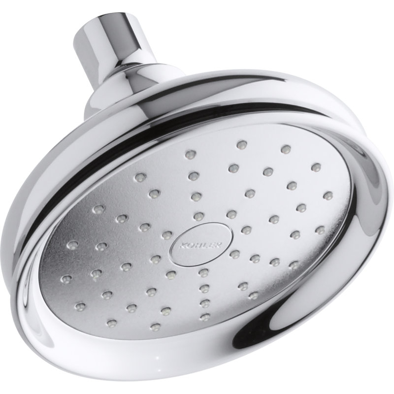 Fairfax Full Fixed Shower Head, Polished Chrome