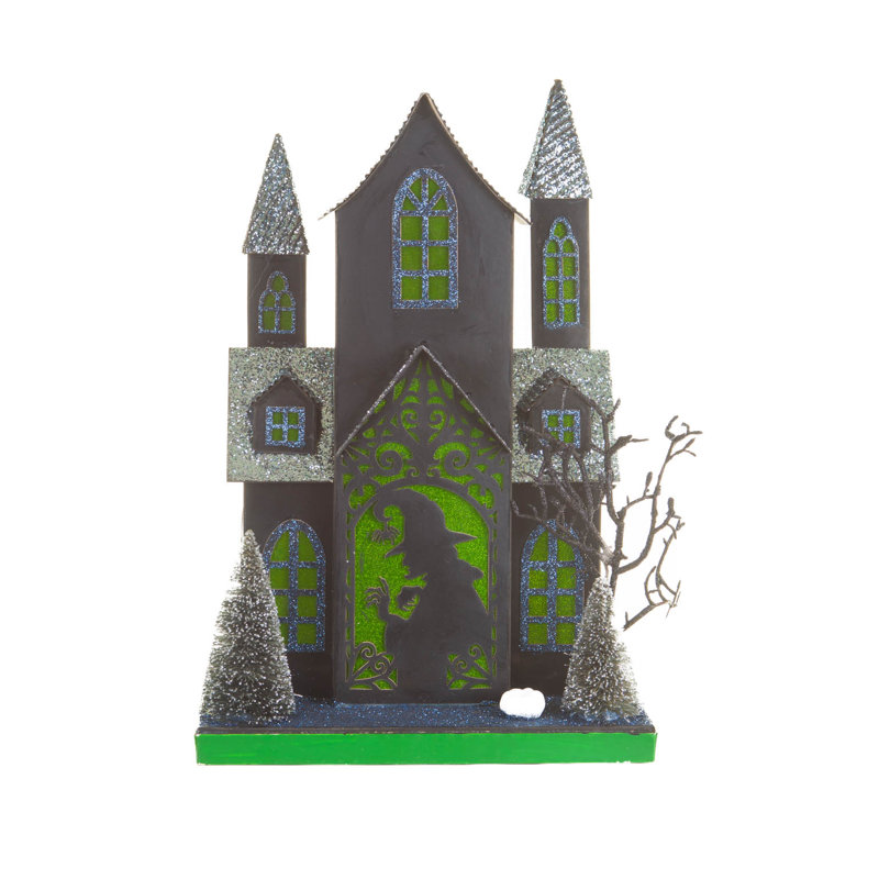 Maison hantée à DEL noire