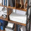 Abdulbaki 150cm H x 74cm W Metal Etagere Bookcase