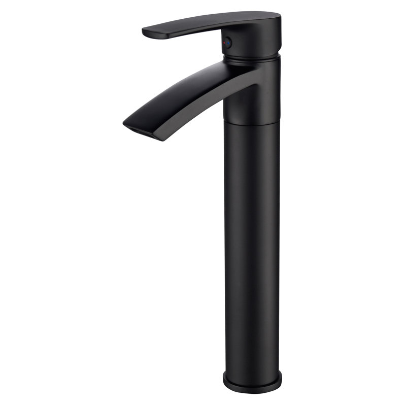 Ariana Vessel Sink Faucet Bathroom Faucet, Matte Black
