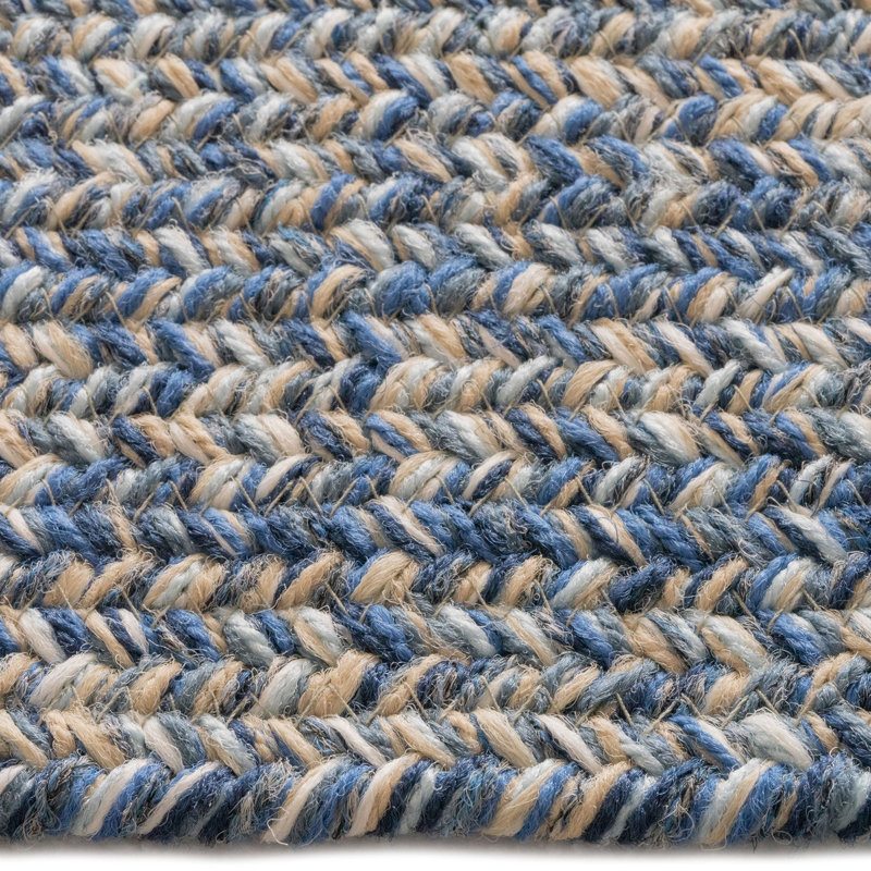 Windall Indoor / Outdoor Rug, Concentric Rectangle 3' x 5'