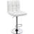 Height Adjustable PU Leather Bar Stool with Backrest and Footrest-1895091800