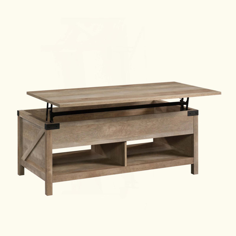Table basse à plateau relevable