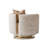 Savannah Breeze Swivel Chair - Cashmere/Bright Gold
