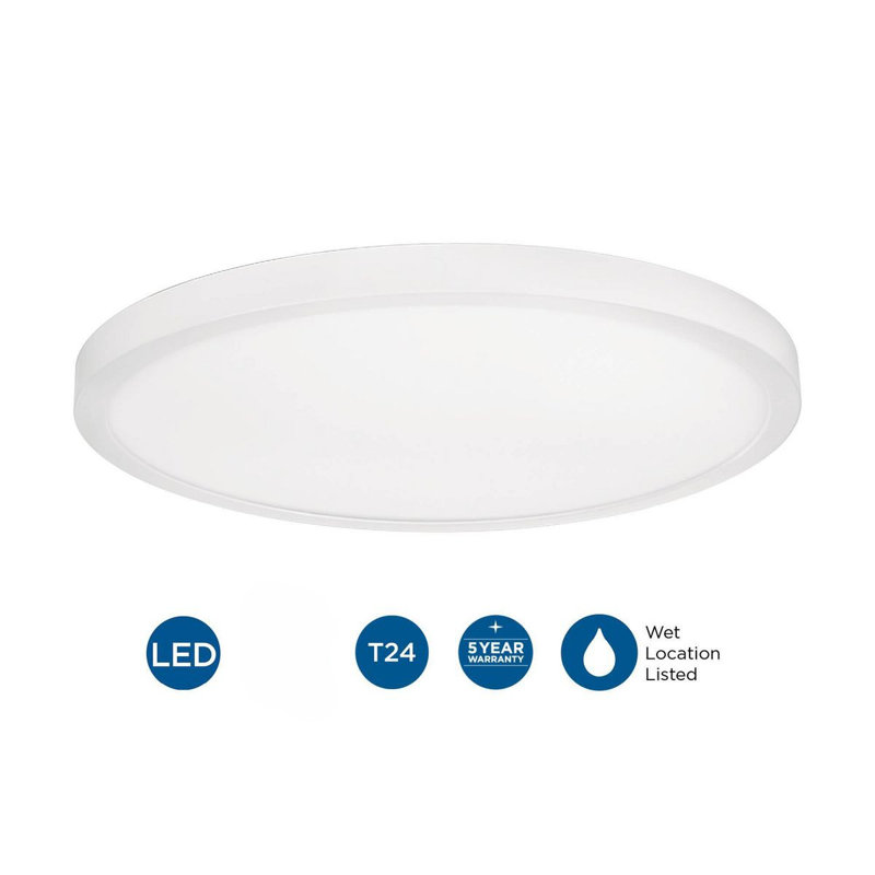 Ingleside Acrylic LED Flush Mount