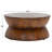 Stylish Champlain Coffee Table – Modern Hourglass Design, Solid and Engineered Wood for Living Room-454203440