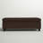 Faux Leather Ottoman