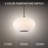 Illusion 1 - Light LED Sphere Pendant-86681427-86681425