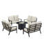 Fredu Outdoor 7 - Piece Conversation Set-1011253759
