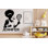 Grand grand nom personnalisé Afro Tennis Girl Wall Decal Sport Wall Decal Kids Decal personnalisé tennis vinyle autocollant mural Girl Room Deco 361LU