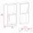 2-Pc Wall-Mounted Bathroom Medicine Cabinet With Open And Closed Storage-355287552