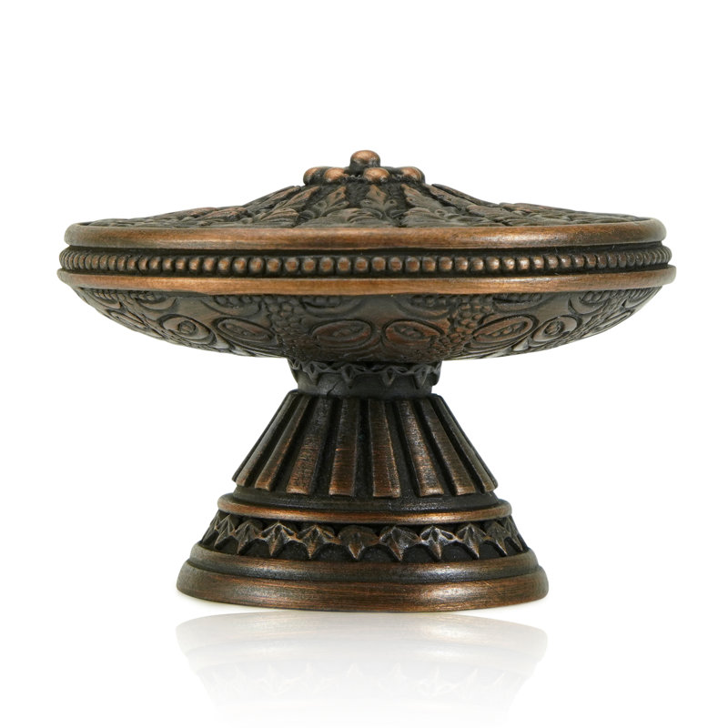 TOULOUSE KNOB IN OIL RUB BRONZE PLATE