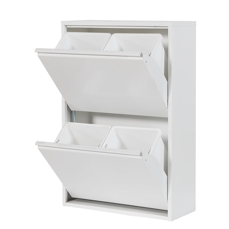 Mukarram Steel Recycling Bin - 13.2L