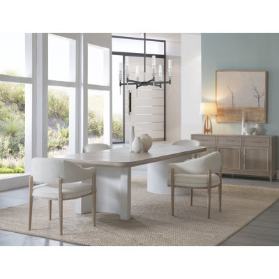 Malan 4 - Person Extendable Pedestal Dining Set