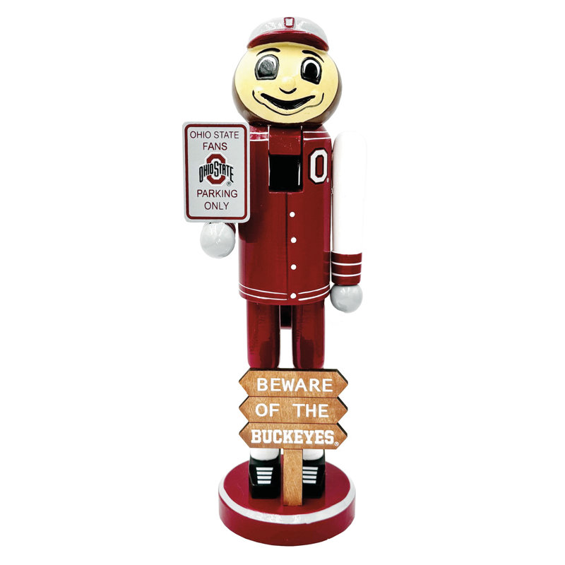 Casse-noisette 12 "NCAA College Spirit Beware, Ohio State