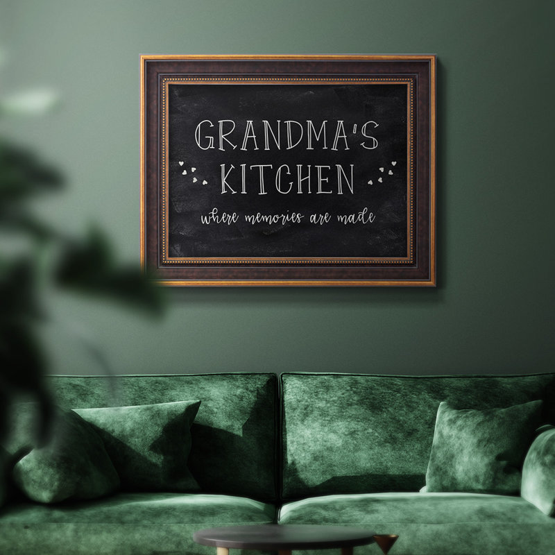 " Grandma's Kitchen ", 29" H x 41" W x 2.5" D