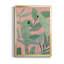 Toile encadrée rose et verte Birds Of Paradise II - prête à être accrochée-6643486-6643456