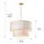 Lustre tambour 6 lumières en acier à intensité variable Cuthmore-1166203506-1166203505-1192916545