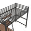 Lit mezzanine avec bureau et tablette pour enfants Columb-1150877695-1150877694