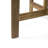 Natural Wood Bistro Table, Foldable For Effortless Storage Half-Round Design, Functionality