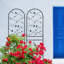 4 Pack 19.7" Metal Rustproof Garden Trellis-909253552