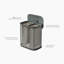 Panier à linge avec couvercle Joseph Joseph Tota 2-130799709-130799712