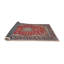 Tapis rouge/beige/noir traditionnel-495008079