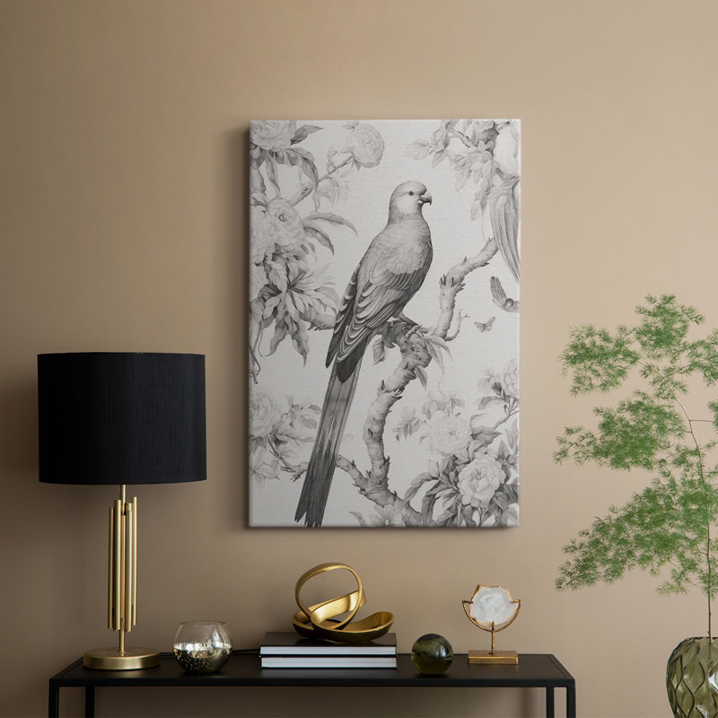 Imprimé animalier rétro - galerie Cavas, H 60 po x l 40 po