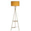 Christiana 185cm Mustard Tray Table Floor Lamp-1413638420