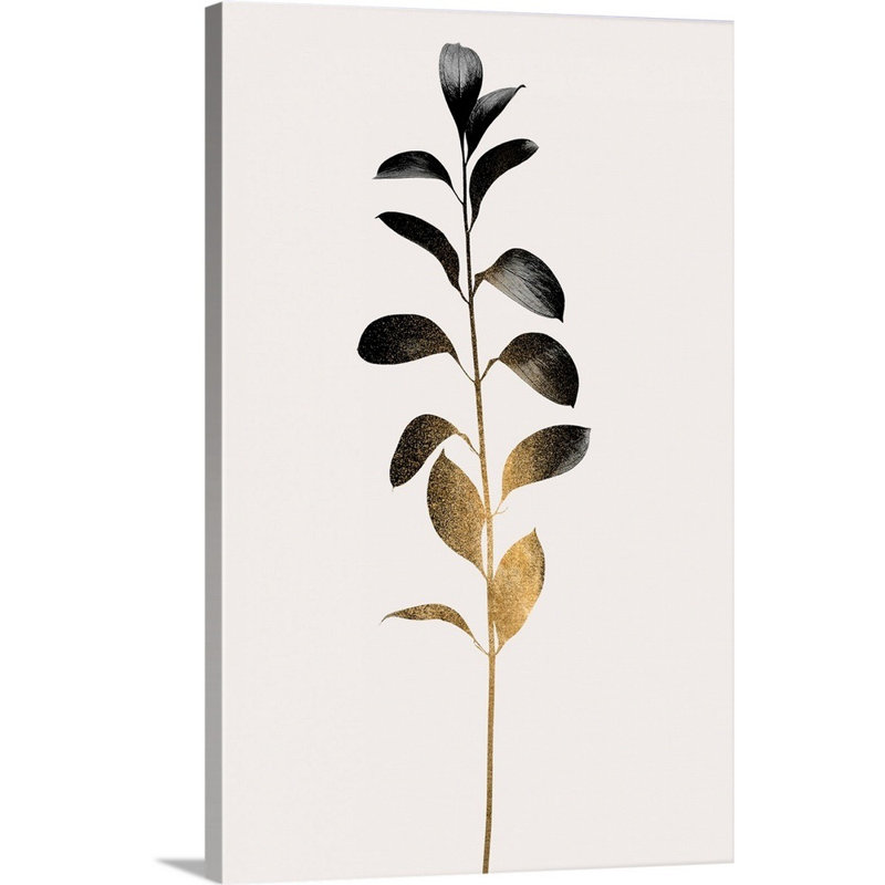 «Monochromatica No. 9», art mural sur toile, Toile tendue, H 36 po x l 24 po