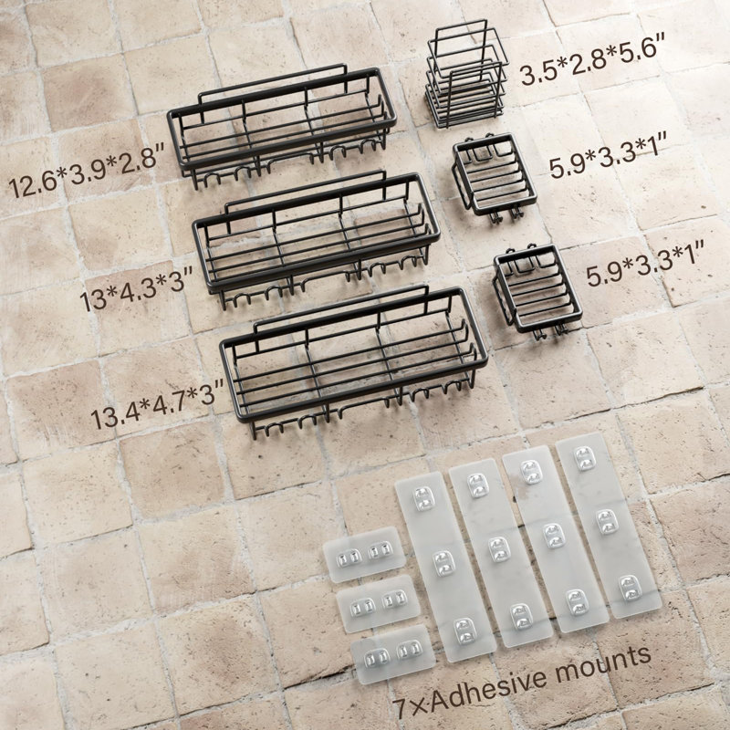 Serviteur de douche, paquet de 6