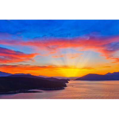 " Greek Sunset " by Sborisov