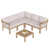Beige Cushion/Teak Frame is out of stock