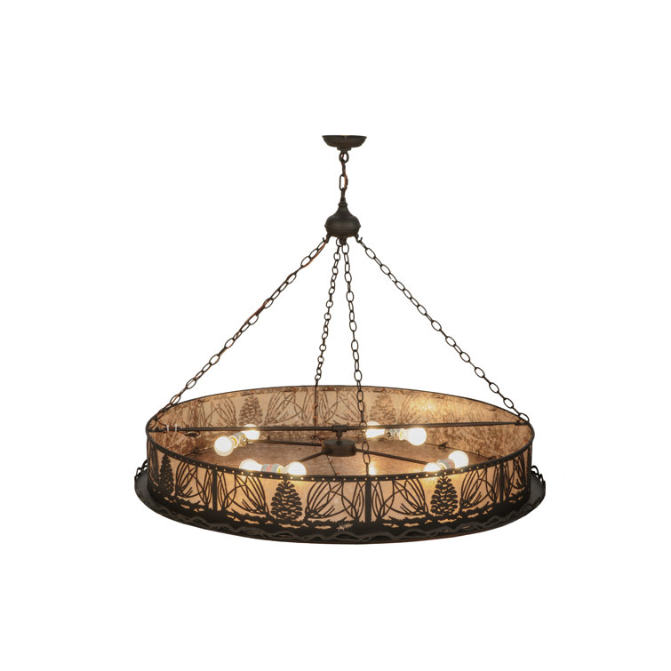 Rustic Lodge 8 - Light Chandelier
