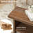 Danard 43.3''W Wood Bench with Storage Shelf Mortise and Tenon Design-743343238