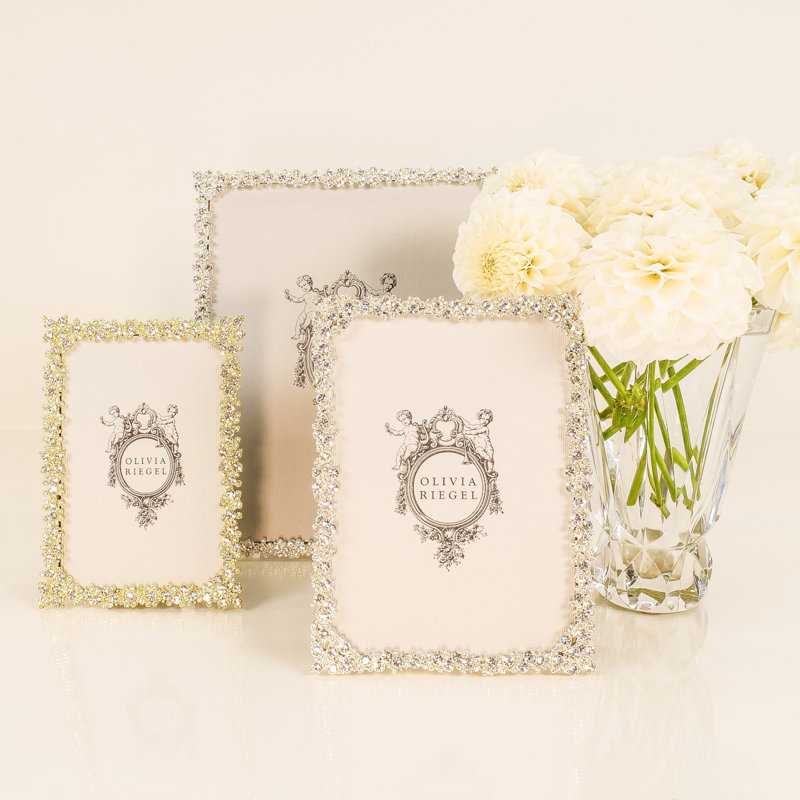 Princess Metal Picture Frame, Gold, 5" x 7"