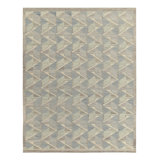 Scandinavian Wool Geometric Area Rug