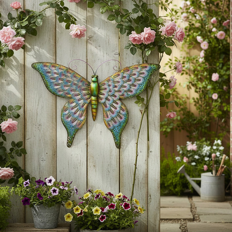 Metal Butterfly Wall Décor
