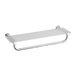 Porte-serviettes de salle de bain Kohler K-5677-CP Toobi Hotelier avec tablette, en métal, longueur de la barre à serviettes : 52,7 cm (20-3/4 po), fini chromé poli