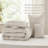 Bedsure Boho Comforter Set - Pinch Pleat Design for All Seasons, Soft Bedding Kit-100517514-100517519