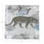 Leopard Walk Hemstitch Cocktail 6" Linen/Cotton Napkin-122609855