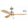 132cm LED Ceiling Fan with Dimmable Light Kit and Remote