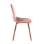 Chaise d'appoint rembourré moderne de style Mid-Century Elzada-363278954-363278959