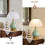 Lampe rétro en céramique